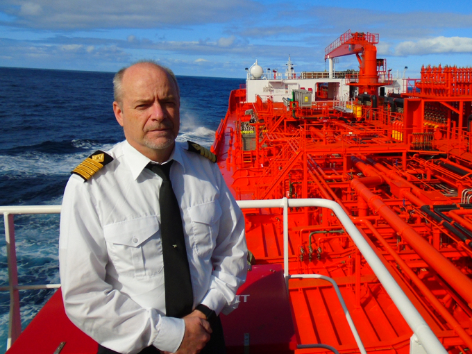 Kjell Arne Hevrøy of Bergen has sailed as a captain since December 1998. Photo: Odfjell